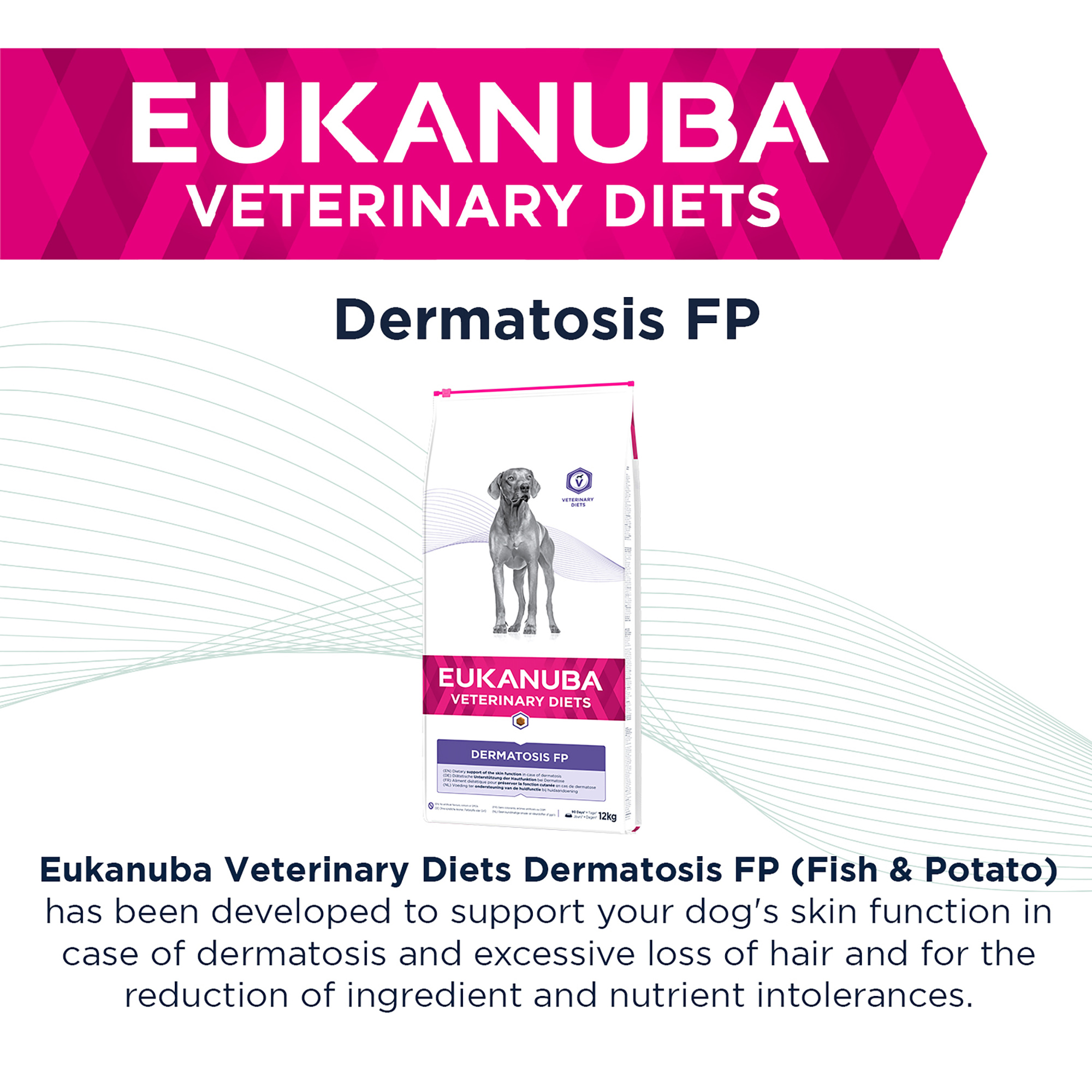 Eukanuba Veterinary Diets Dermatosis FP Dry Dog Food 5kg