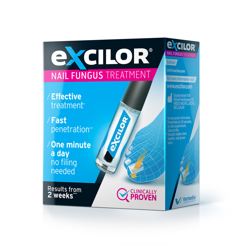 Excilor Solution Fungal Nail Treatment 3.3ml