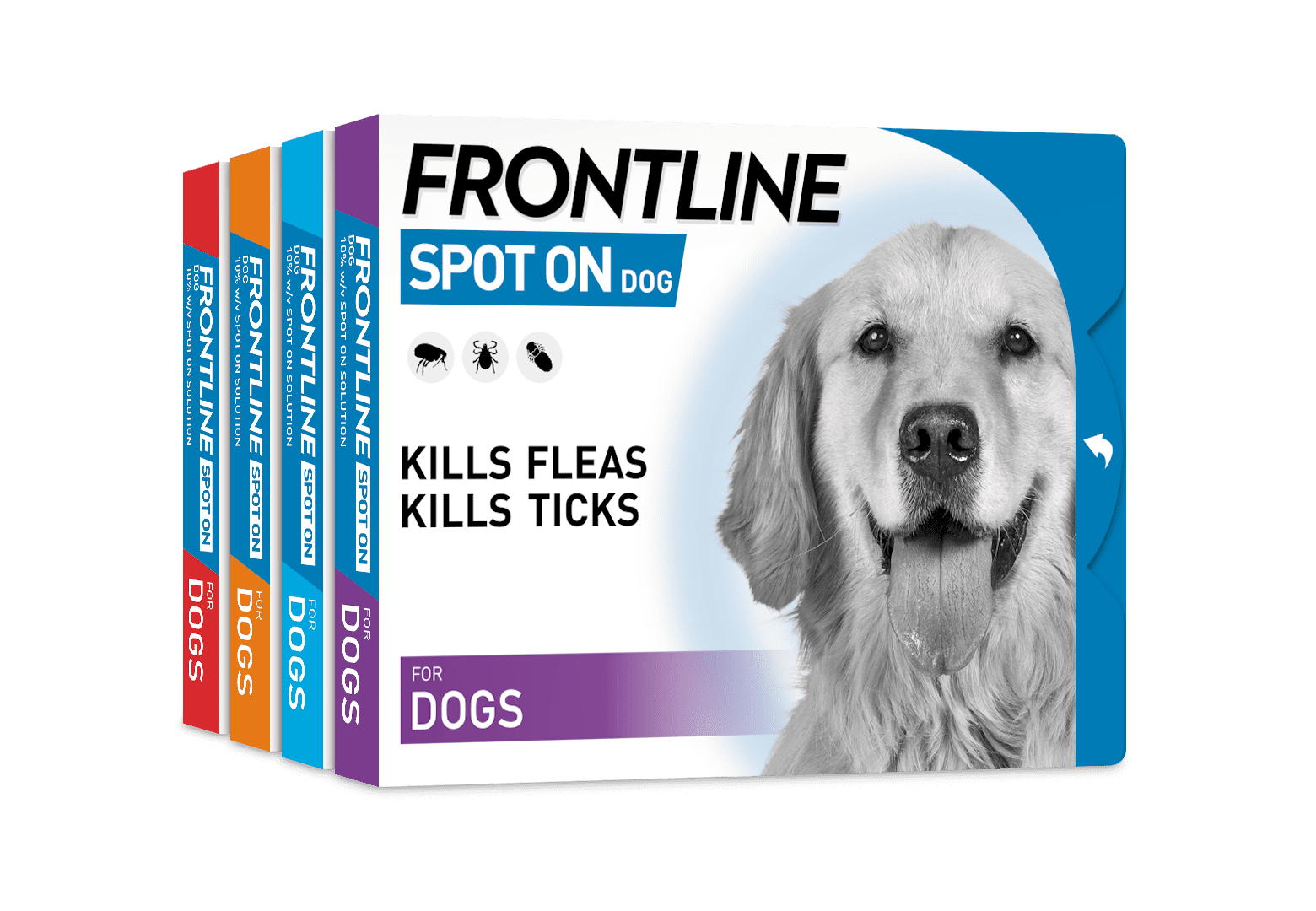 FRONTLINE SPOT ON Flea & Tick Treatment Dog 