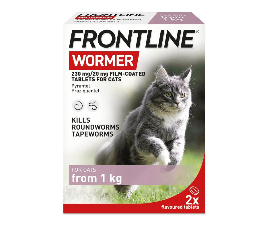 FRONTLINE WORMER Treatment Cat - Pack of 2