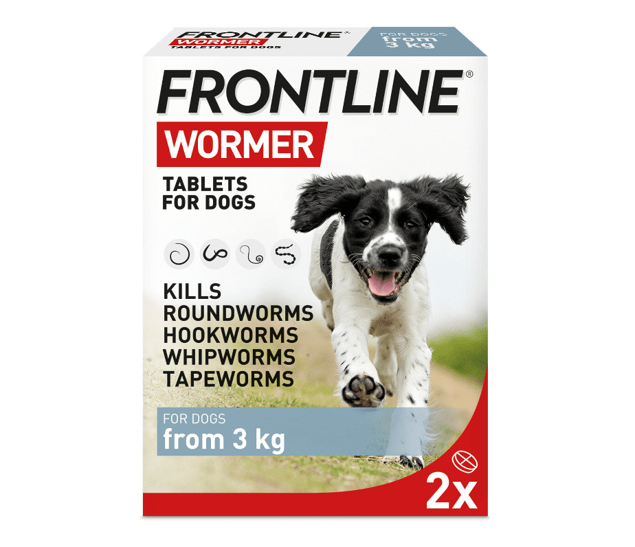 FRONTLINE WORMER Treatment Dog - Pack of 2