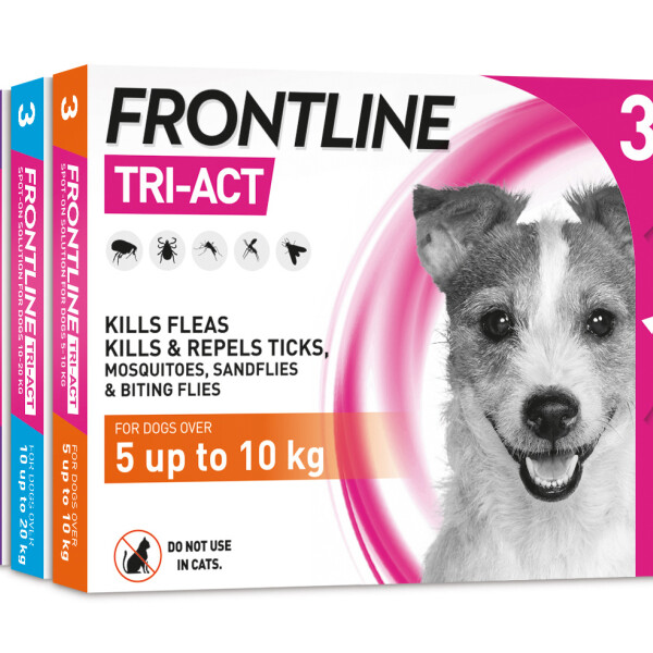 FRONTLINE TRI-ACT® Flea Tick Treatment Dog - Main Image