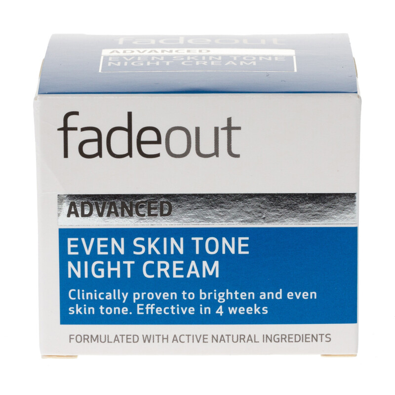 Fade Out Advance Even Skin Tone Night Cream