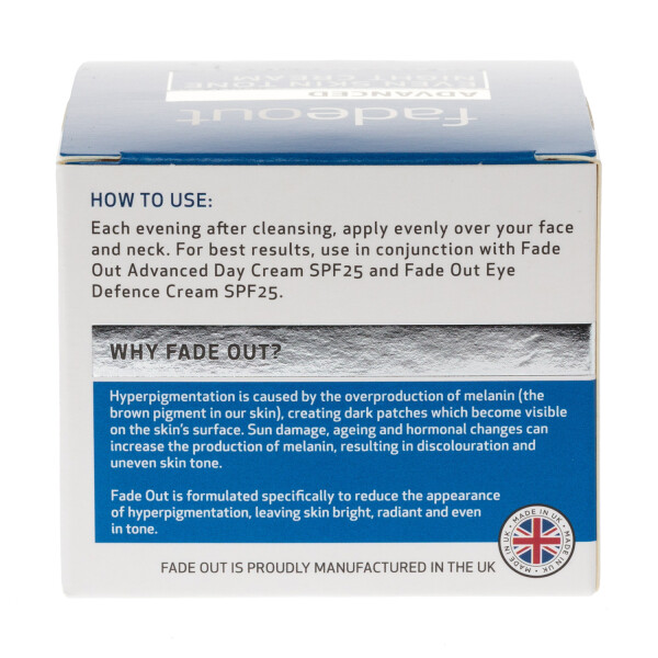 Buy Fade Out Advance Even Skin Tone Night Cream | Chemist Direct