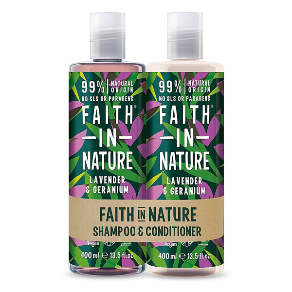 Faith In Nature Lavender & Geranium Shampoo & Conditioner Duo