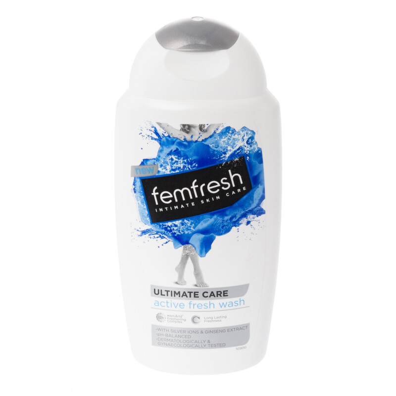 Femfresh Ultimate Care Active Fresh Wash Silver