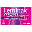  Feminax Express Tablets for Period Pain Relief 