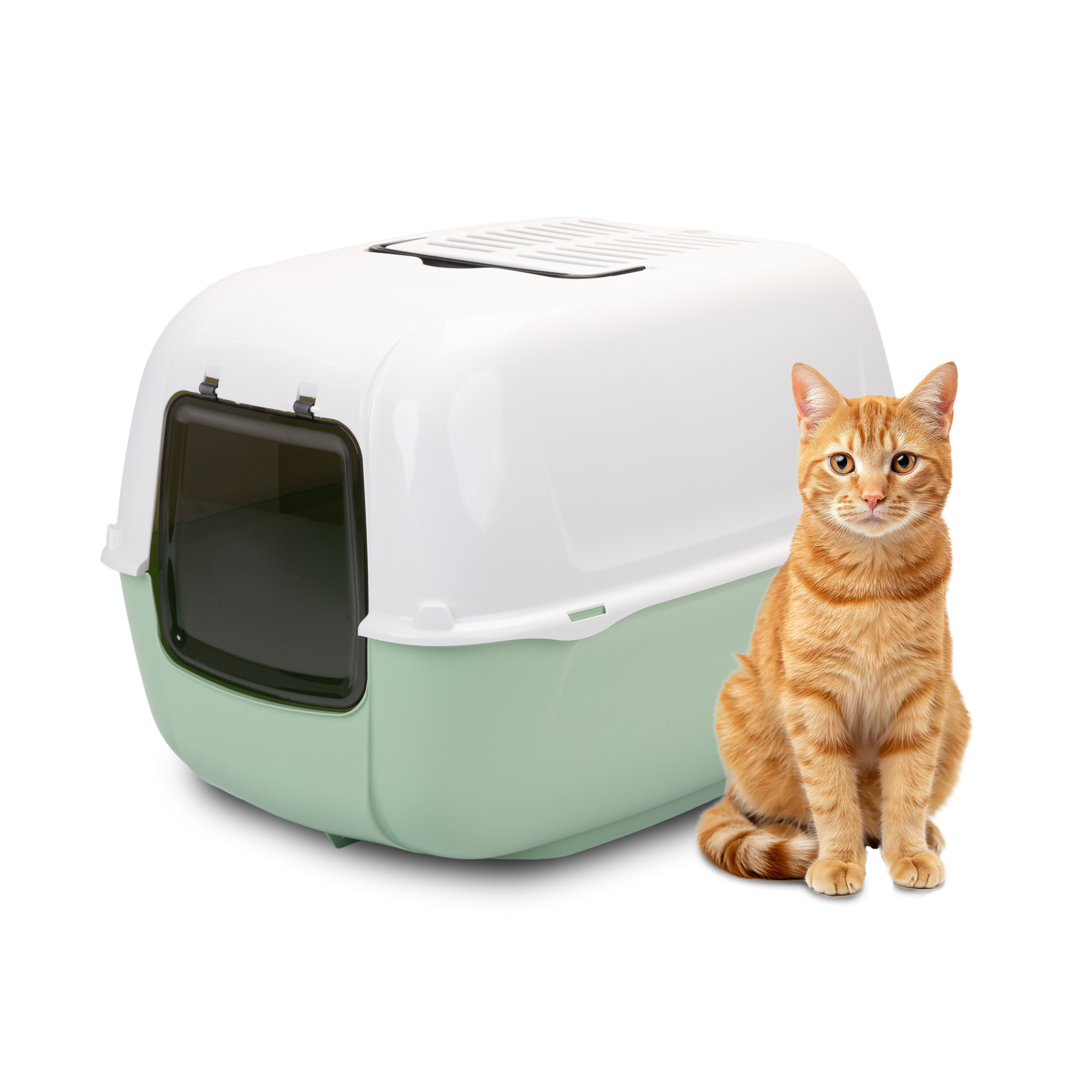 Ferplast Cat Prima Hooded Toilet 1280G