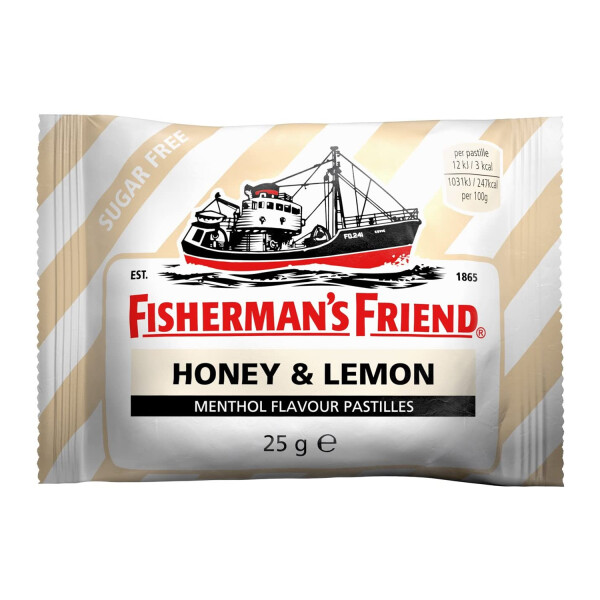 Fishermans Friend Honey & Lemon Sugar Free Pastilles