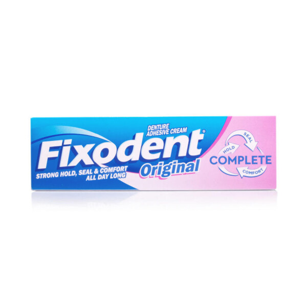 Fixodent Original Denture Adhesive Cream Mint 6 Pack