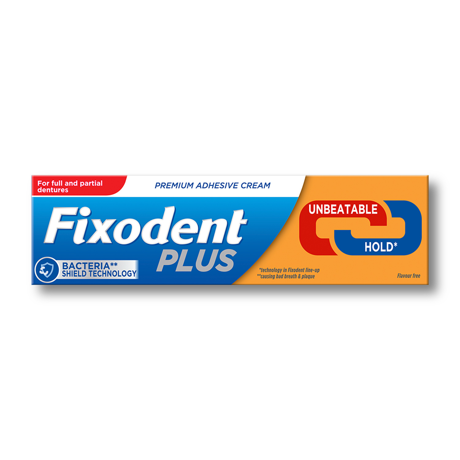 Fixodent Plus Best Hold Premium Denture Adhesive Cream