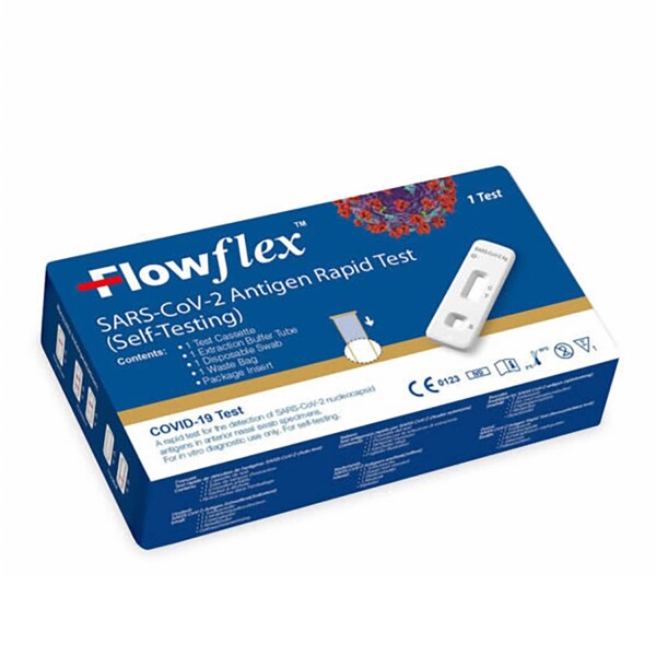 Flowflex Antigen Rapid Lateral Flow Self Testing Kit