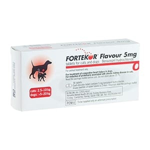 Fortekor Flavour Tablets Single Tablet 5mg