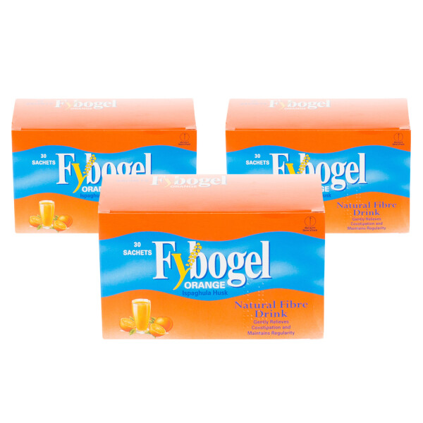Fybogel Sachets Orange - Triple Pack