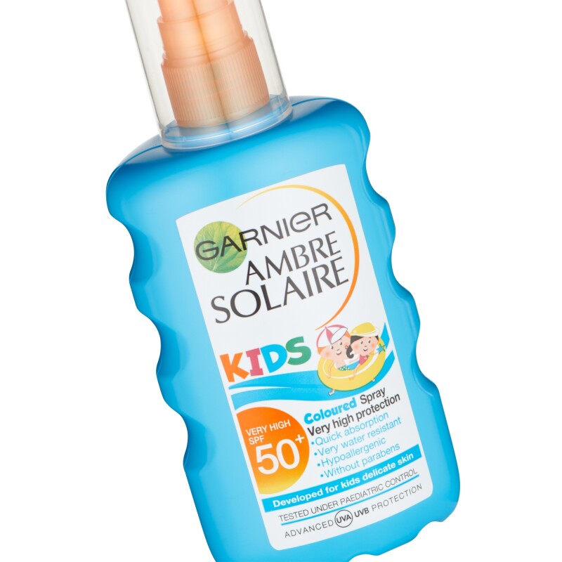 Garnier Ambre Solaire Kids Coloured Sunscreen Spray SPF50