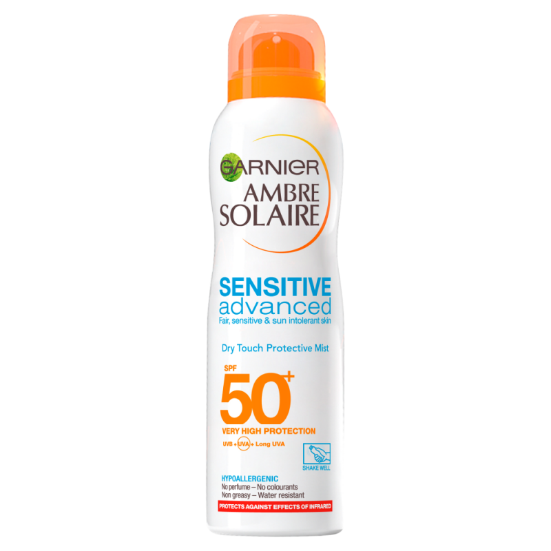 Garnier Ambre Solaire Sensitive Advanced Dry Mist Sun Spray SPF50+