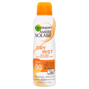  Garnier Ambre Solaire Sun Protection Dry Mist SPF50 
