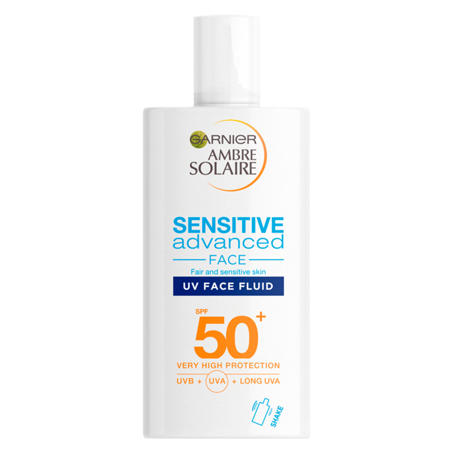 Garnier Ambre Solaire Sensitive Advanced UV Face Fluid SPF50+