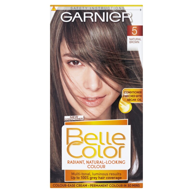 Garnier Belle Color Permanent 5 Natural Brown Garnier Belle Color Permanent 5 Natural Brown