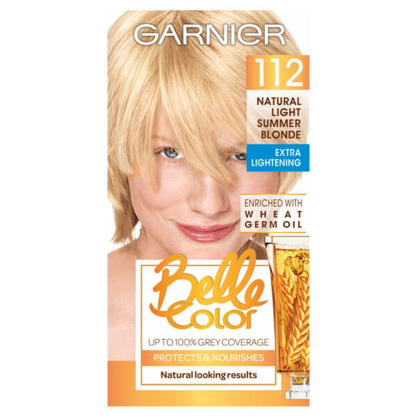 Garnier Belle Colour 112 Natural Light Summer Blonde Hair Dye