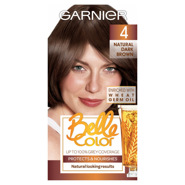 Garnier Belle Colour 4 Natural Dark Brown Hair Dye