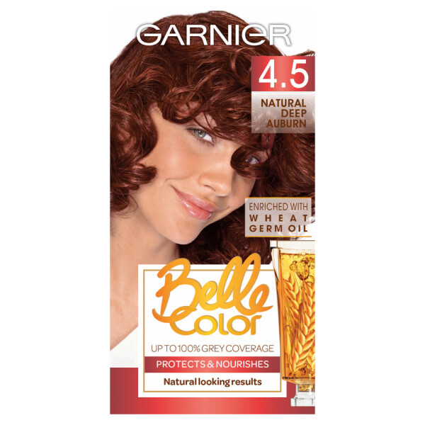 Garnier Belle Colour 4.5 Natural Deep Auburn Hair Dye