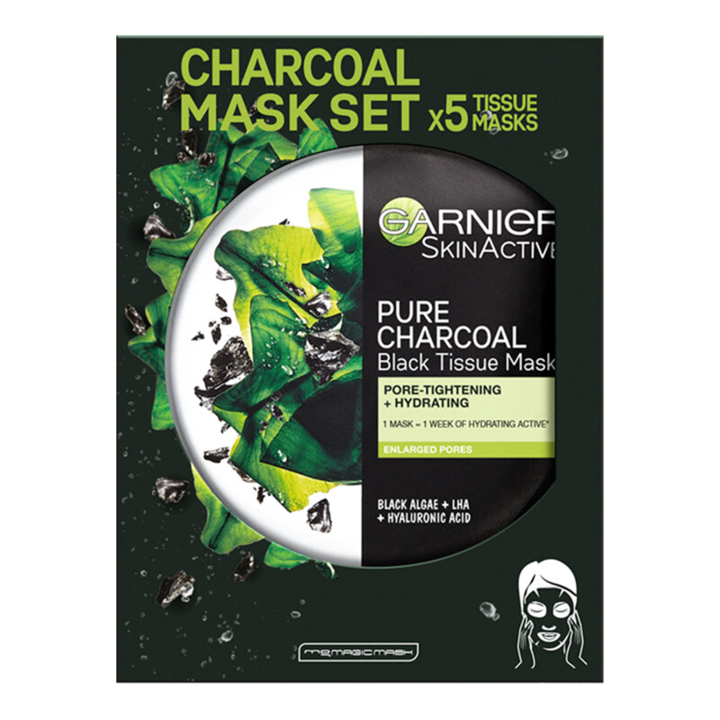 Garnier Charcoal and Algae Purifying Tissue Mask