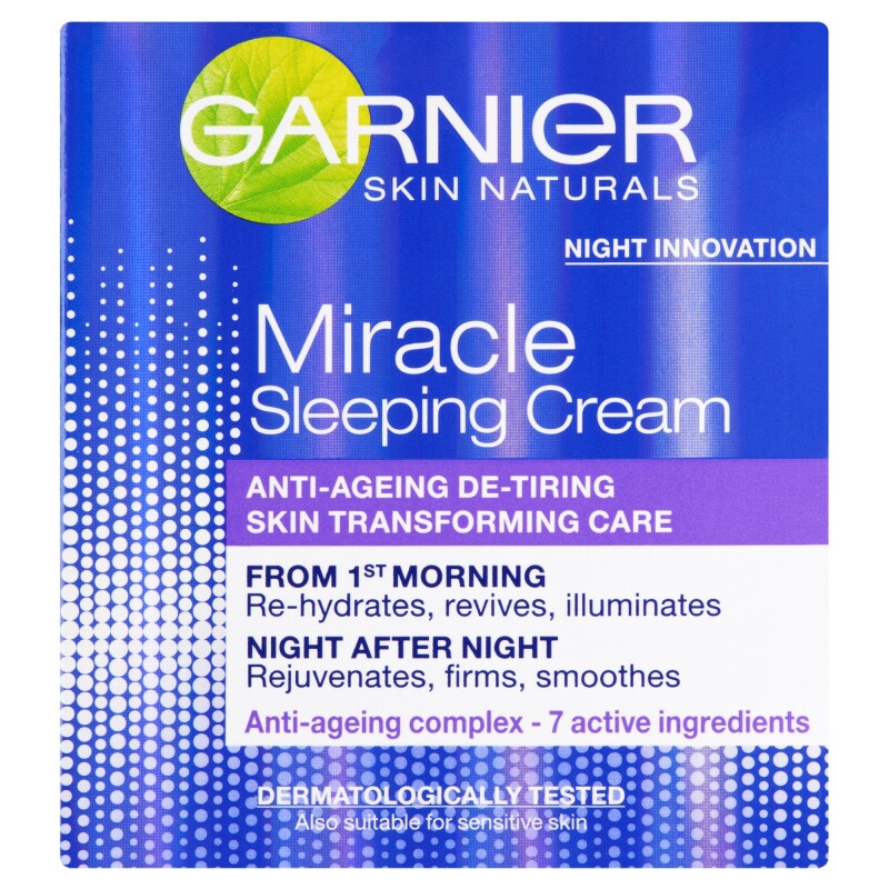 Garnier Skin Naturals Miracle Sleeping Face Cream