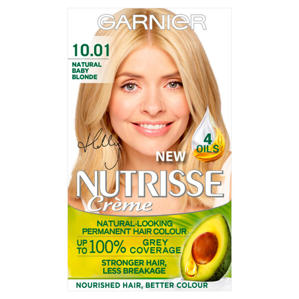 Garnier Nutrisse Creme 10.01 Natural Baby Blonde Hair Dye