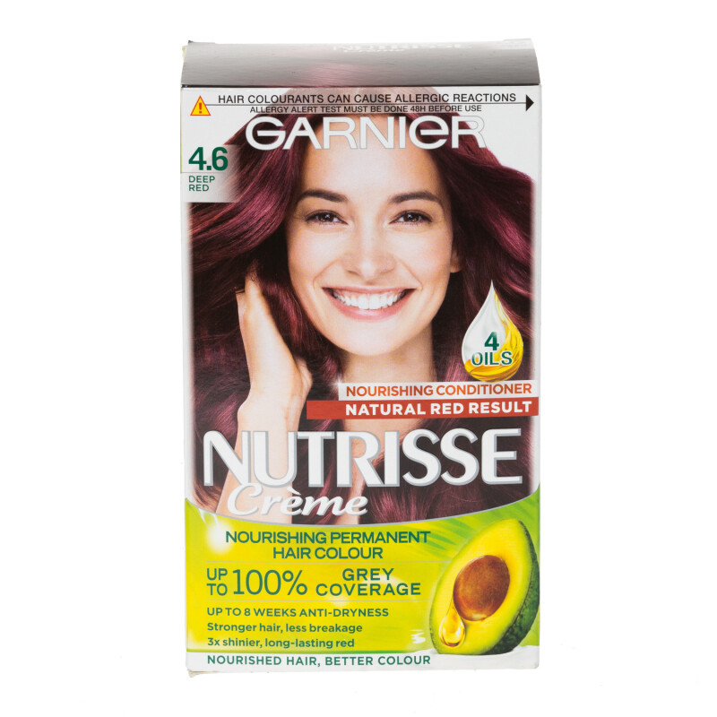Garnier Nutrisse Creme 4.6 Deep Red Hair Dye