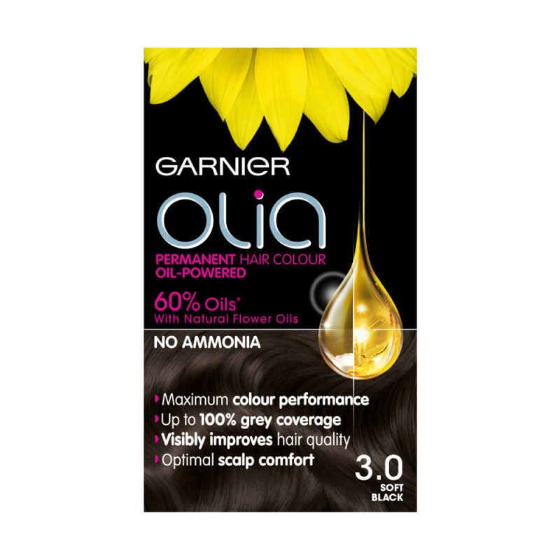 Garnier Olia 3.0 Soft Black Hair Dye
