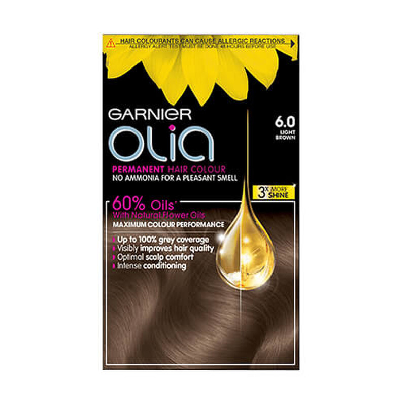 Garnier Olia 6.0 Light Brown Hair Dye