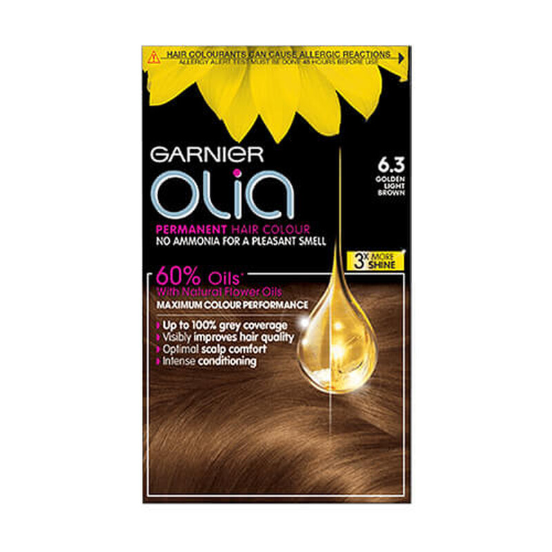 Garnier Olia 6.3 Golden Light Brown Hair Dye