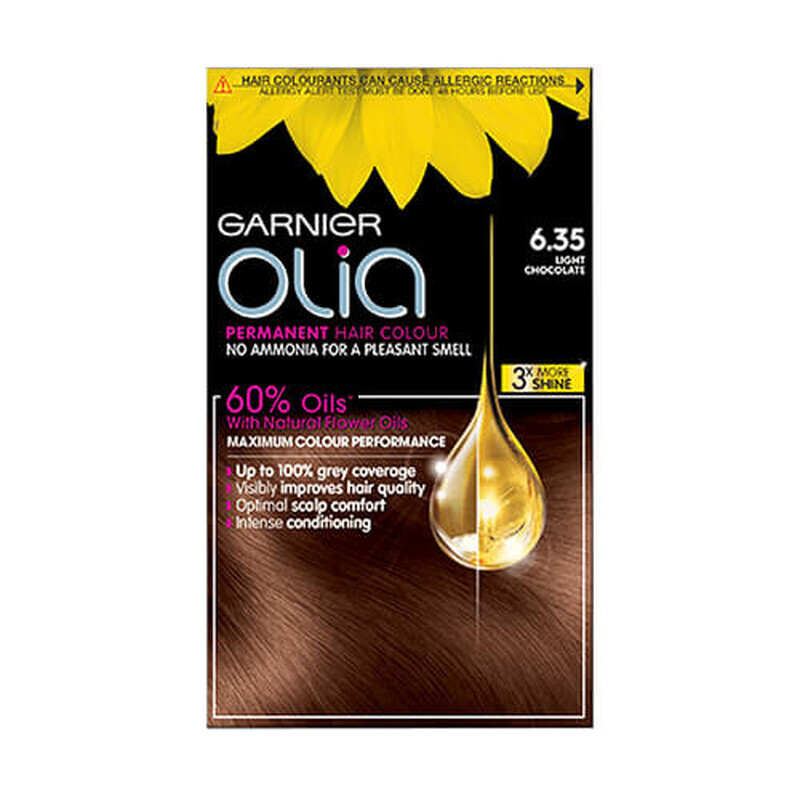 Garnier Olia 6.35 Light Chocolate Hair Dye