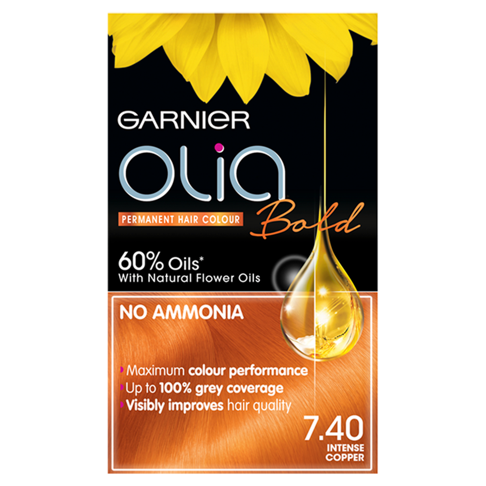 Garnier Olia Bold 7.40 Intense Copper Hair Dye