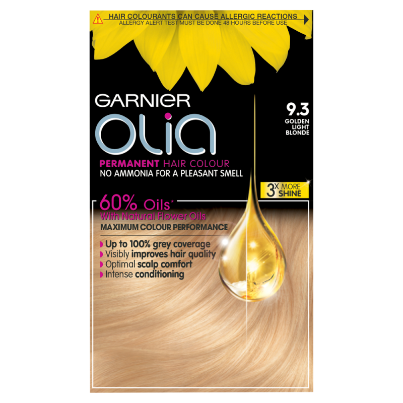 Garnier Olia 9.3 Golden Light Blonde Hair Dye