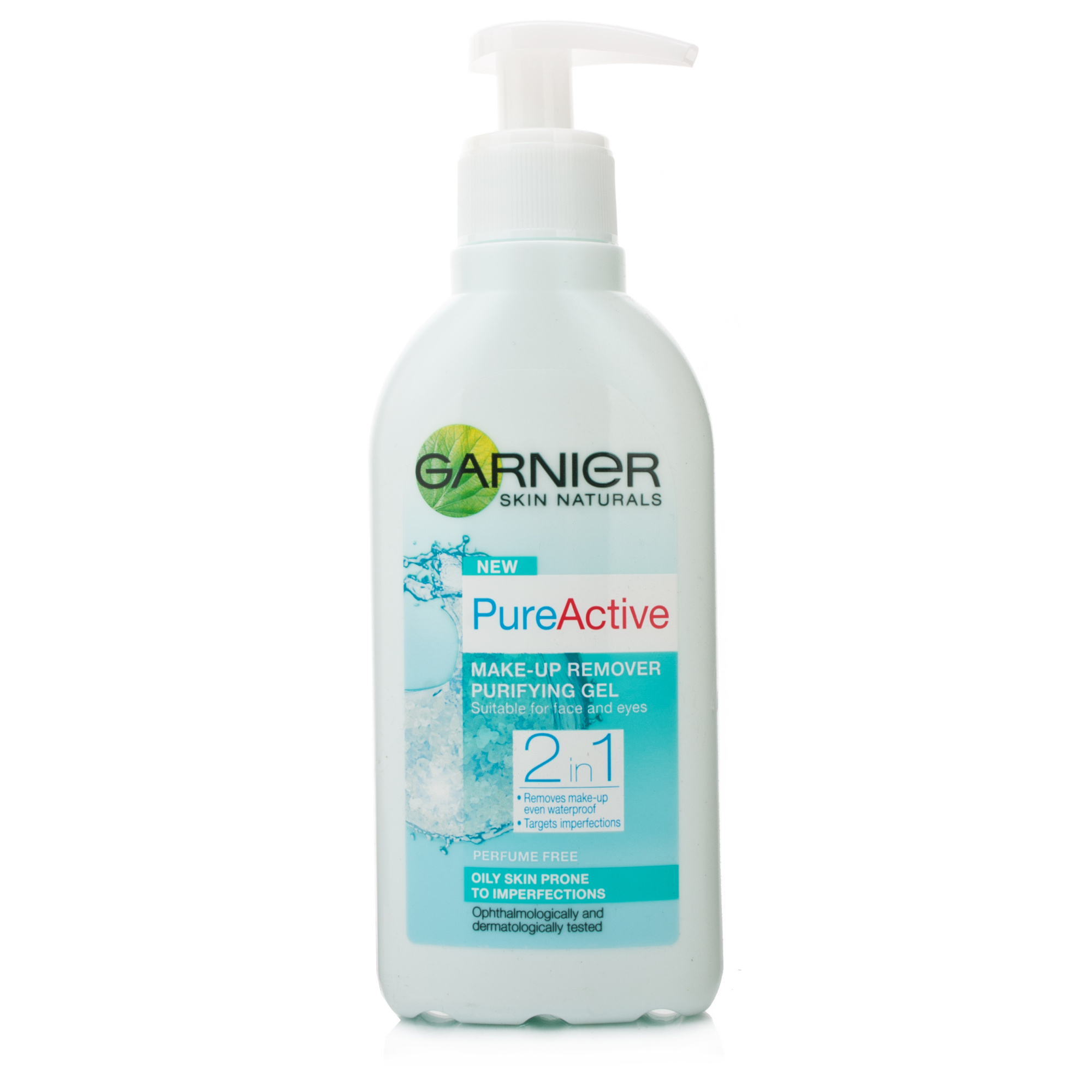 Garnier Pure Active 2 in 1 Make Up Remover Gel | Chemist Direct