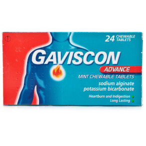 Gaviscon Advance Mint Chewable