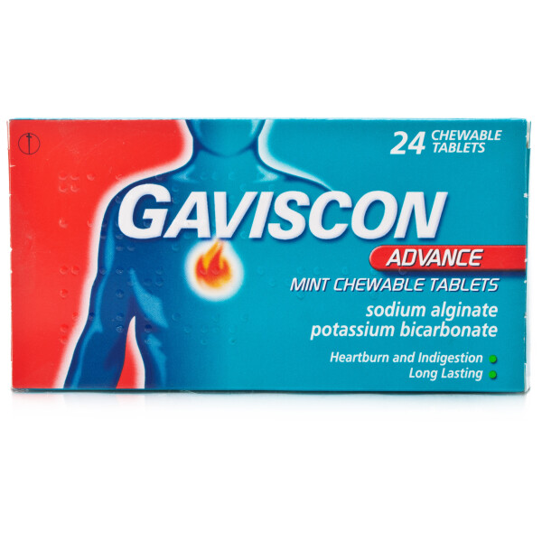 Gaviscon Advance Mint Chewable Tablets