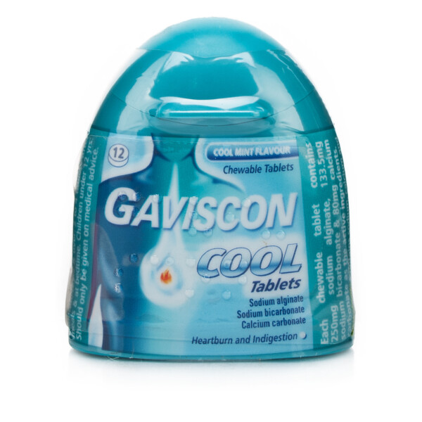 Gaviscon Cool Mint Tablets Handy Pack