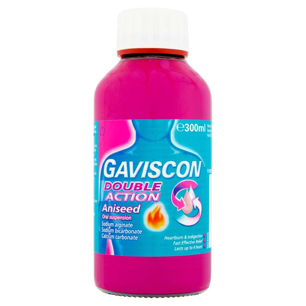 Gaviscon Double Action Liquid Aniseed 300ml