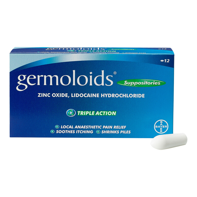 GERMOLOIDS Suppositories - Pack of 24