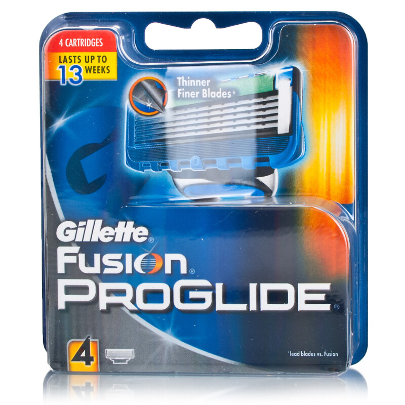 Buy Gillette Fusion Proglide Razor Blades Chemist Direct
