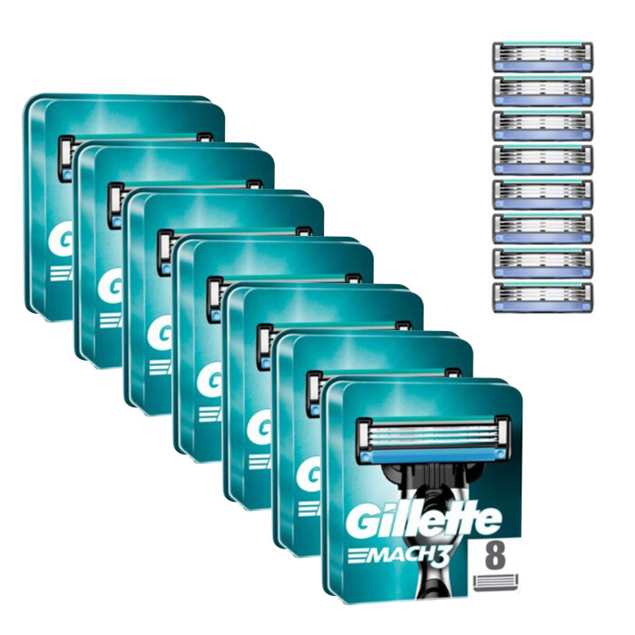 Image of Gillette Mach 3 Cartridges 6 Pack