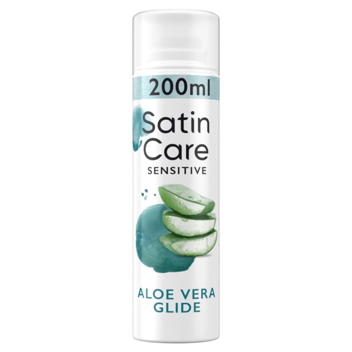 Image of Gillette Satin Care Shave Gel Sensitive