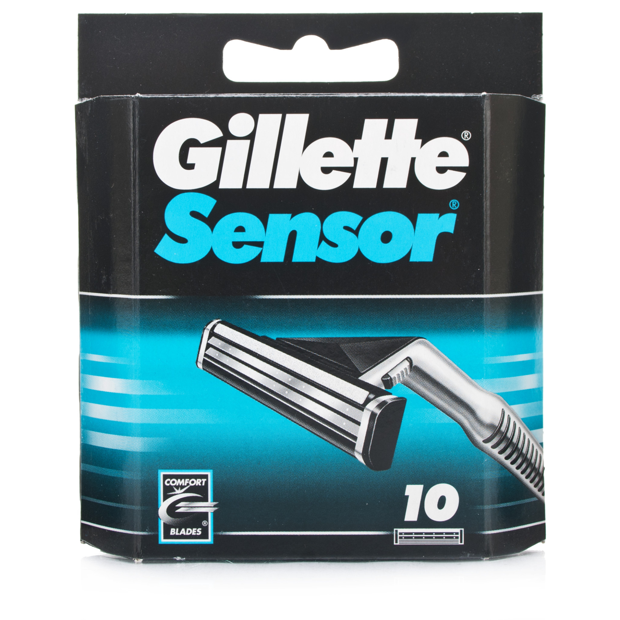 Gillette Sensor Razor Blades 10 | Shaving | Chemist Direct