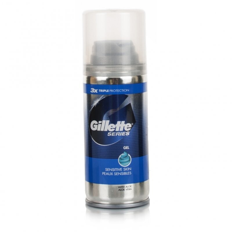 Gillette Series Shave Gel Sensitive Skin Travel Size