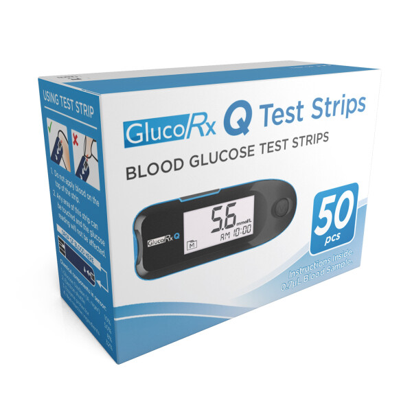 GlucoRx Q Test Strips