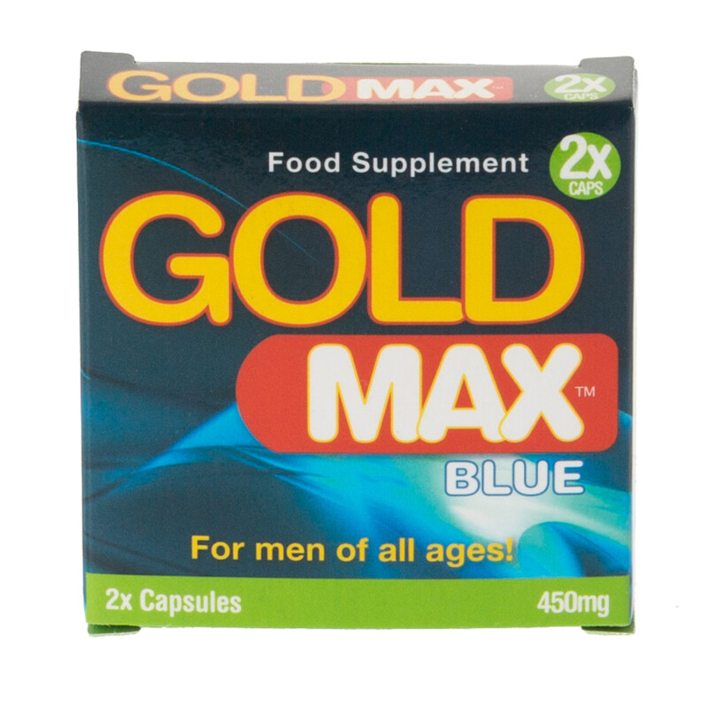 GoldMAX Blue Capsules for Men 450mg