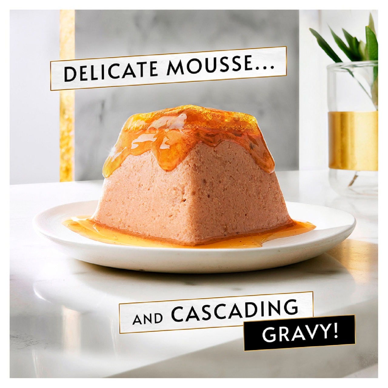 Gourmet Revelations Adult Wet Cat Food Mousse Chicken 4x57g